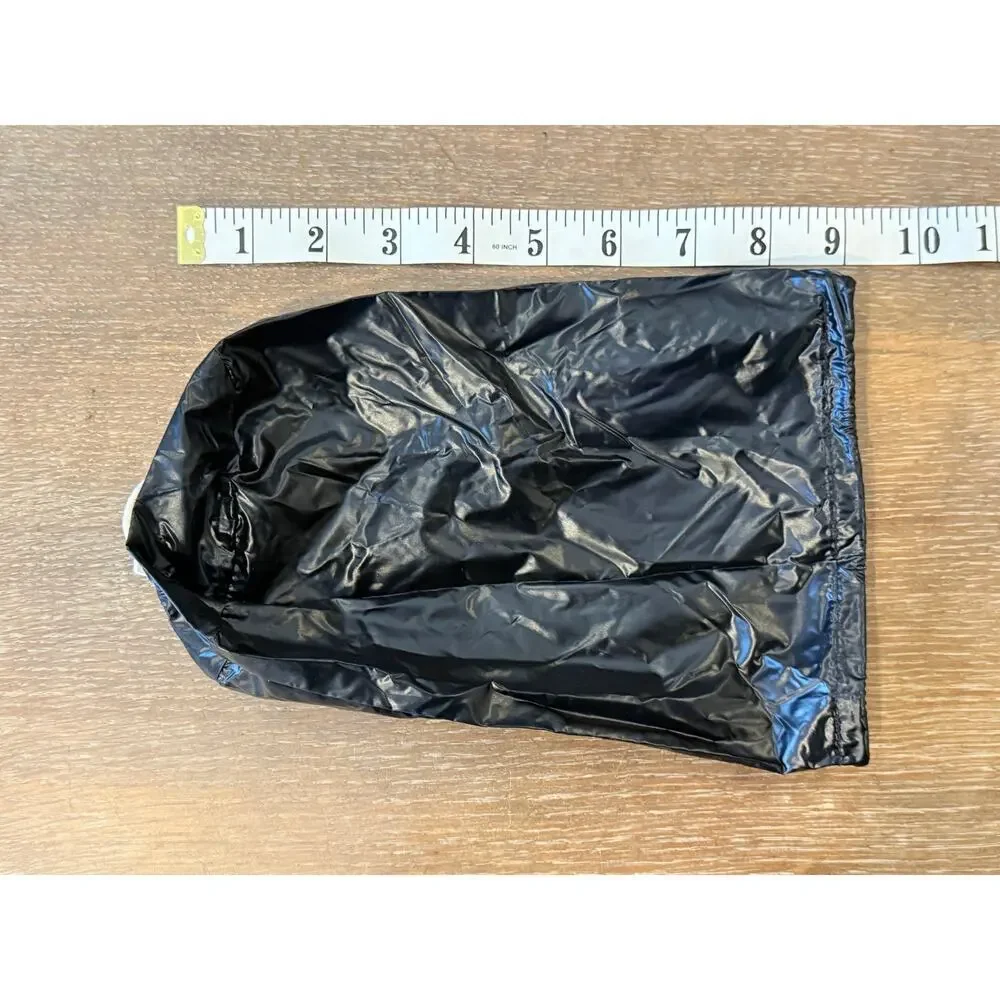 MONCLER Black Drawstring Pouch Bag Carrying Case